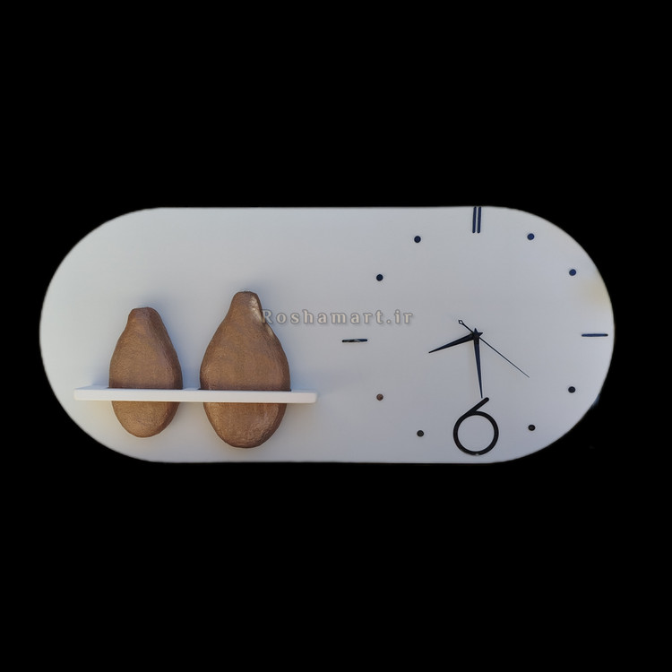 ساعت دیواری گلدان دار