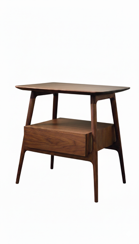 خرید پاتختی چوب گردو